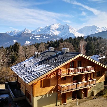 Les Chalets Pre D'Annie Combloux Exterior foto