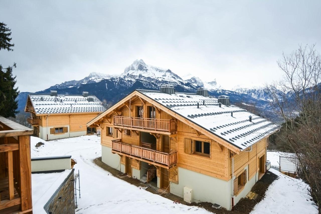 Les Chalets Pre D'Annie Combloux Exterior foto