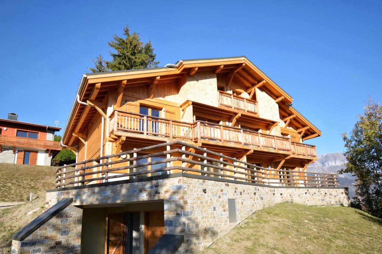 Les Chalets Pre D'Annie Combloux Exterior foto