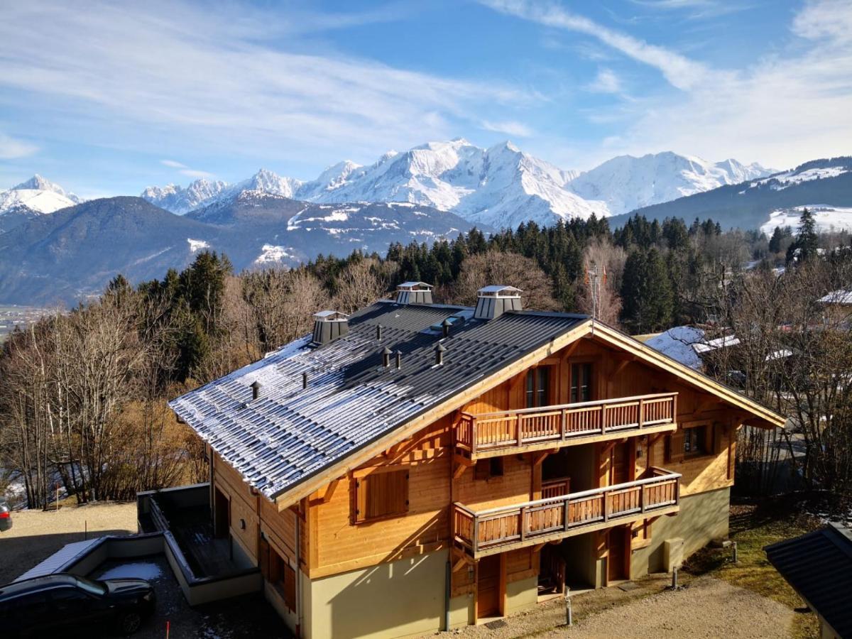 Les Chalets Pre D'Annie Combloux Exterior foto